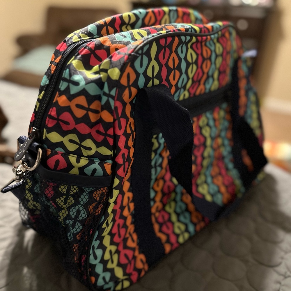 THIRTY-ONE MULTI-COLOR LUGGAGE BAG